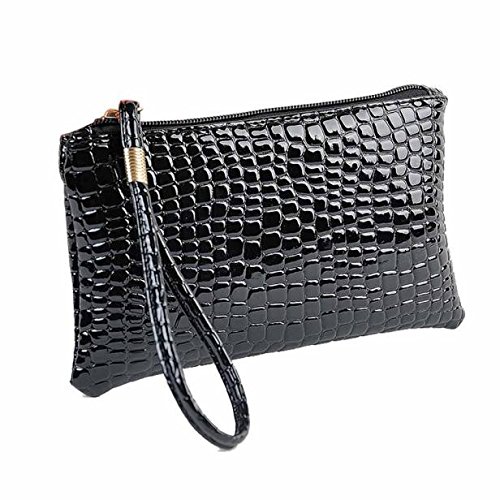 Bolsa Feminina Preta De Mão Social Festa Casamento Formatura