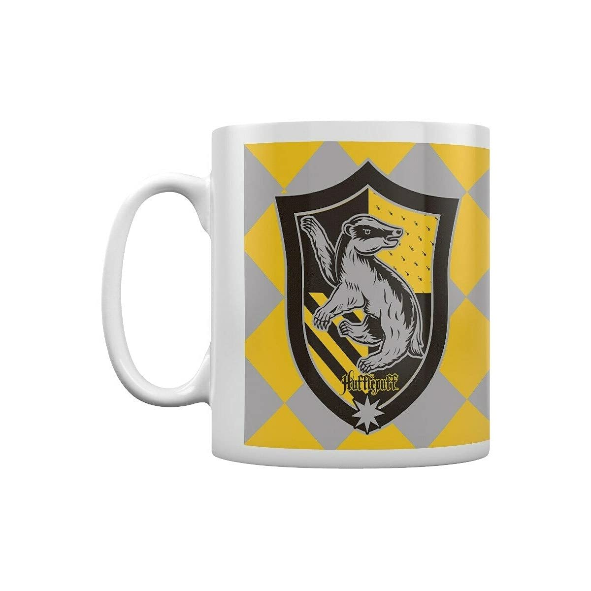 Pyramid International Boys Multi-Colour Harry Potter Ceramic Mug With Hufflepuff Shield In Presentation Box - Official Merchandise