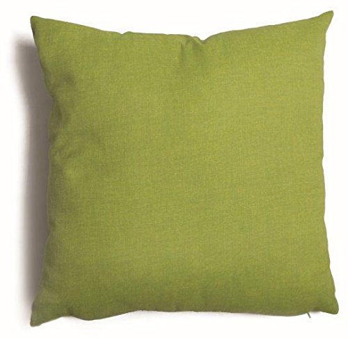 Cuscino da salotto 43x43cm verde modello Tulipano
