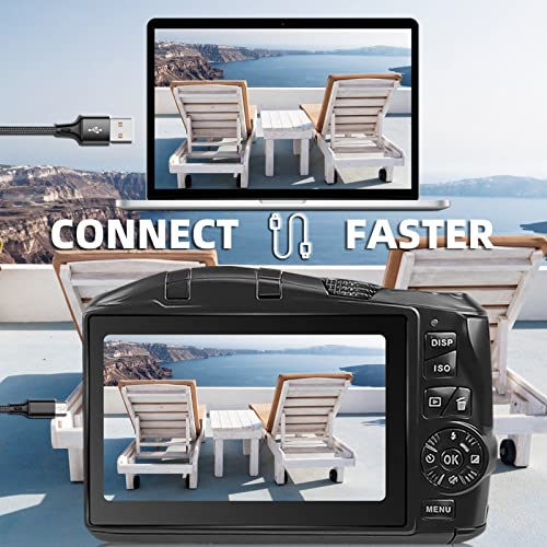 image for NBD Digital Camera for Photography and Video, 4K 48MP Vlogging Camera 