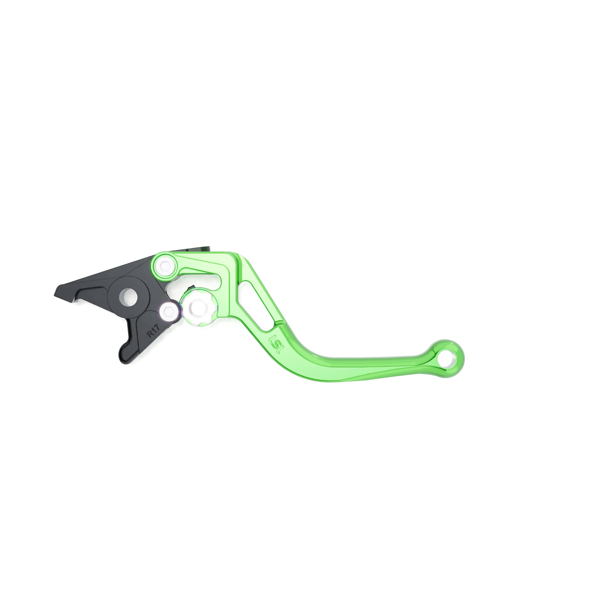 LSL Leva freno BOW R15 verde argento omologata per Honda CBR 900 RR