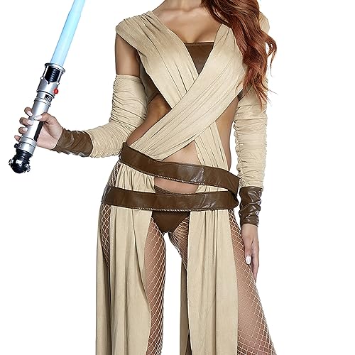 Disfraz de personaje de película sexy de Forplay Ray of Light - Beige - M/L