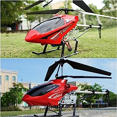 Helicóptero Rc de 3,5 canais Aeronave de controle remoto grande com luz LED giroscópica de carregame