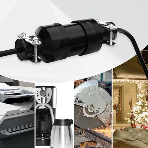 image for STARELO Electrical Replacement Plug & Connector Set Extension Cord End