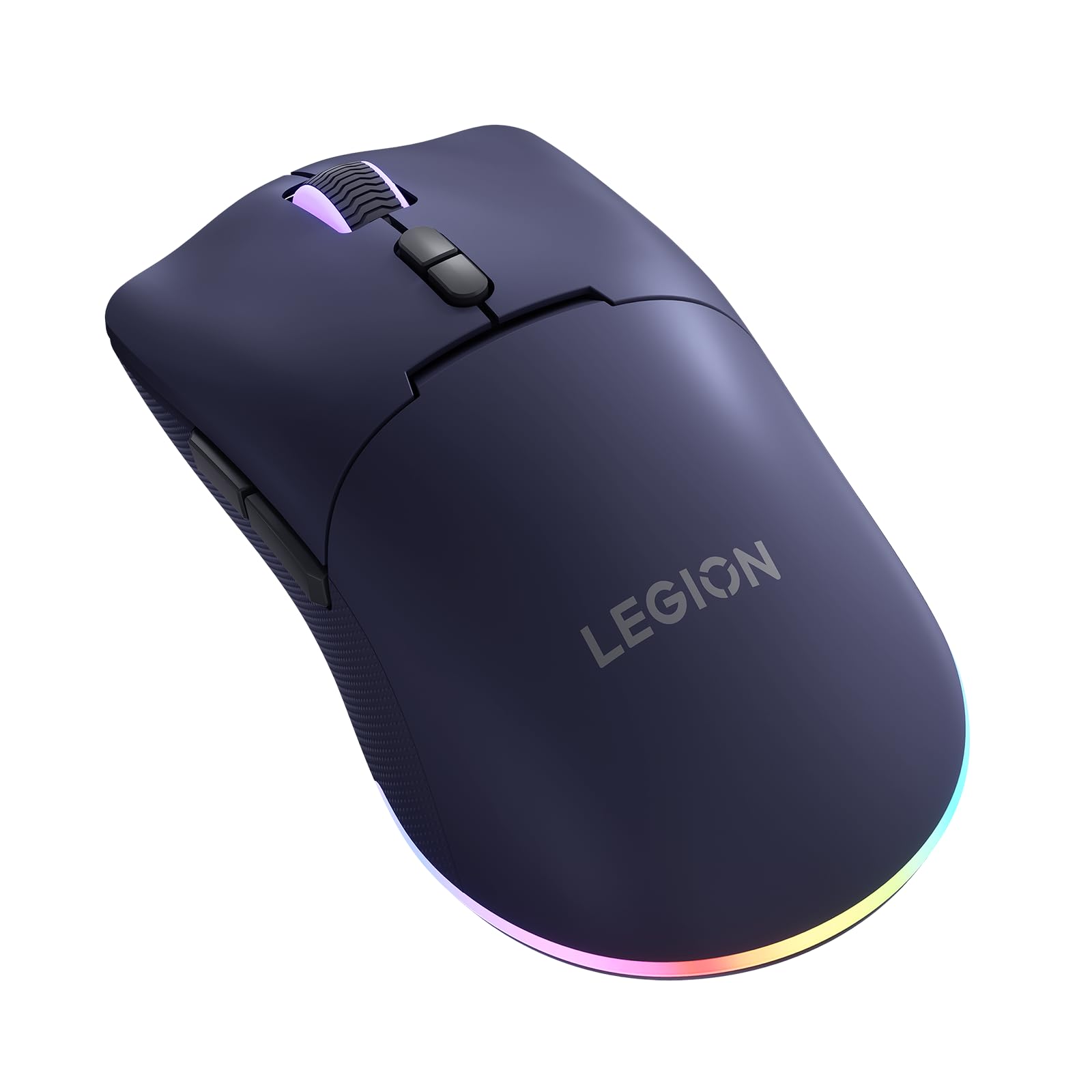 Lenovo Legion M220 Wireless RGB Gaming Mouse Tri-Mode connectivity (Bluetooth, 2.4GHz, Wired), Upto 5000DPI, 20million clicks, Rechargeable Battery, Ambidextrous, 95g, Nebula Purple-image-34