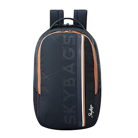 Skybags CAMPUS NAVY BLUE TYPOGRAPHIC PRINT COLLEGE LAPTOP BACKPACK 30L