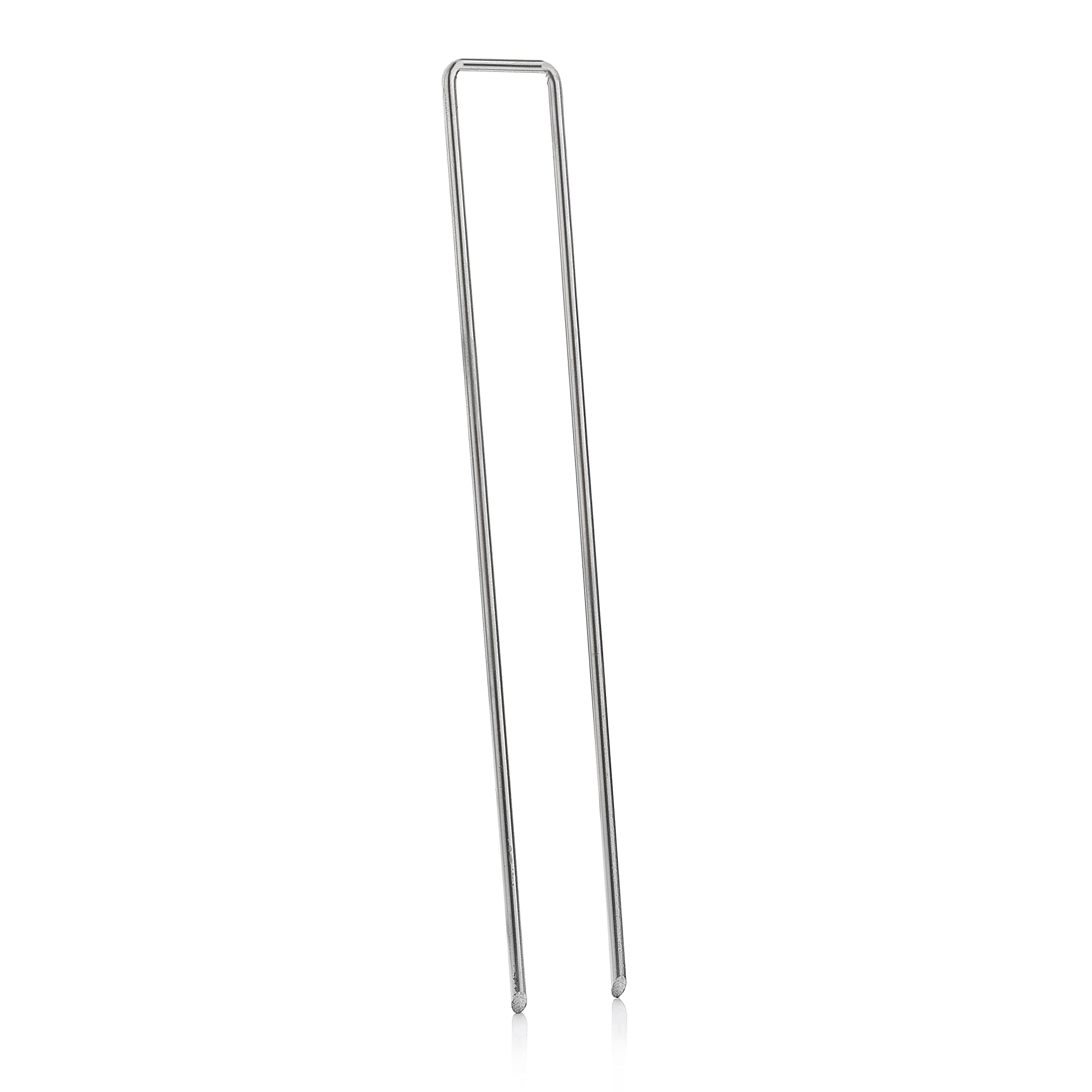 GardenMate 200 szt., ocynkowane, stalowe kołki rozporowe, długość 200 mm, szerokość 25 mm, średnica 3,8 mm, płaskie, do twardych i miękkich podłóg