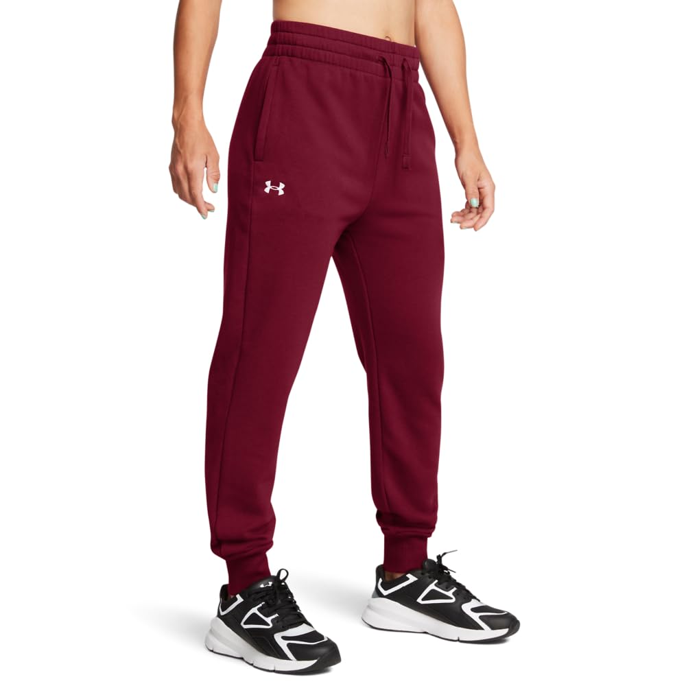 Under Armour Women's (625) Cardinal / / White Underarmour'srivalfleecejoggers