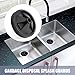 Rubber Garbage Disposal Sink Baffle, 2Pcs 3 3/8