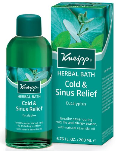 Kneipp HERBAL BATH With Natural Essential Oils EUCALYPTUS Cold & Sinus Relief 200ml