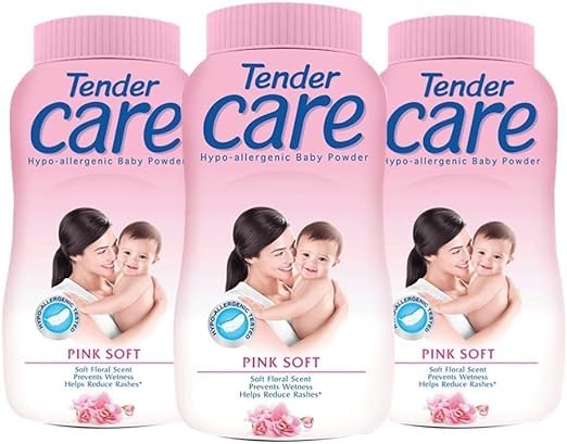 (Pack of 3) Tender Care Baby Powder Pick Soft - 100gm.