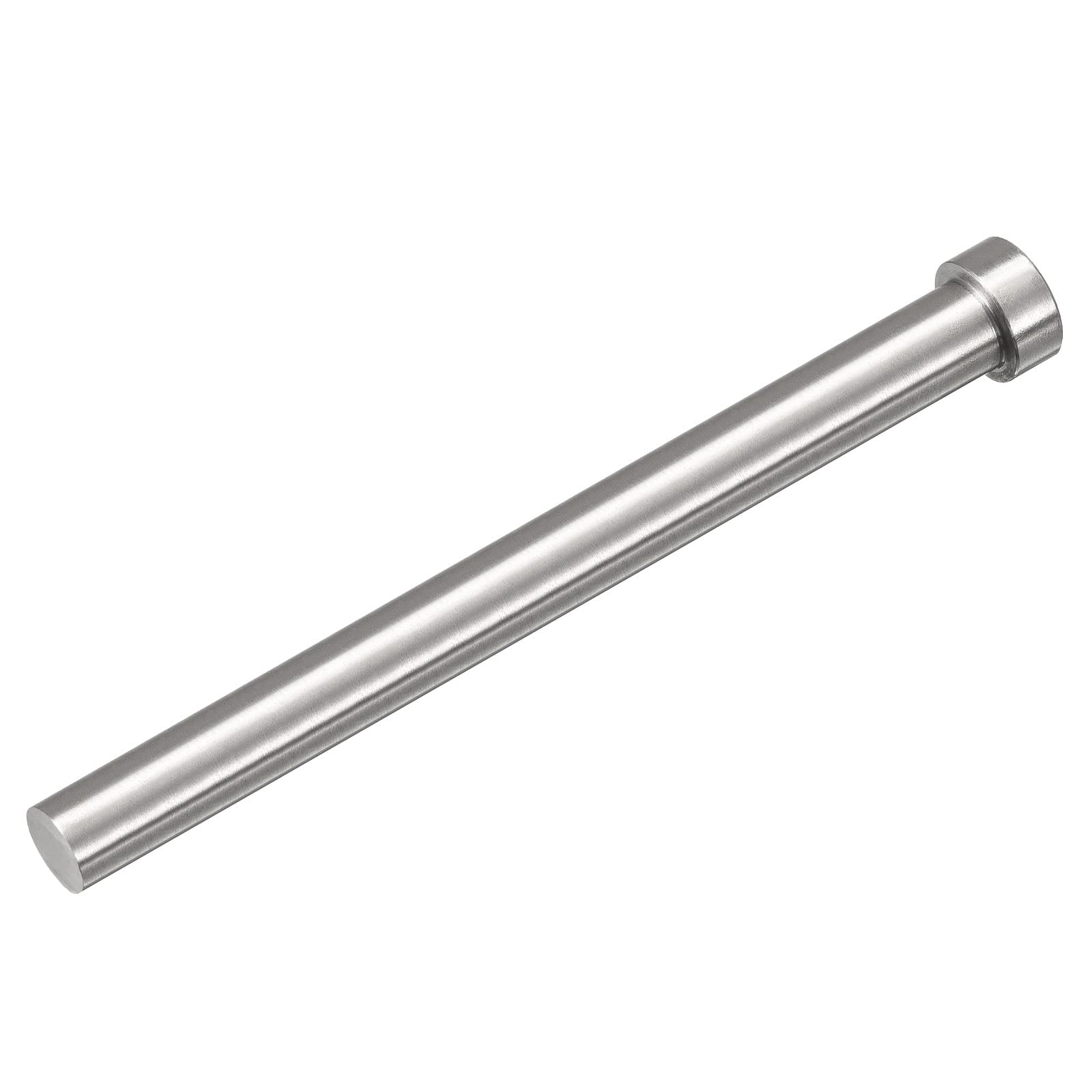 sourcing map Straight Ejector Pins, 13mm (33/64") Dia. 65Mn Steel Round Tip Punch 150mm (6") Long for Mechanical Maintenance