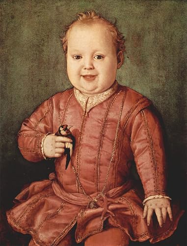 Affiche Toile Portrait de Médicis Enfant au Rendu Artistique d'Exception 60x90