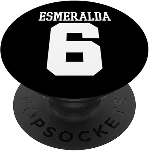 Esmeralda Women Girl Personalized Popular Birth First Name PopSockets Swappable PopGrip