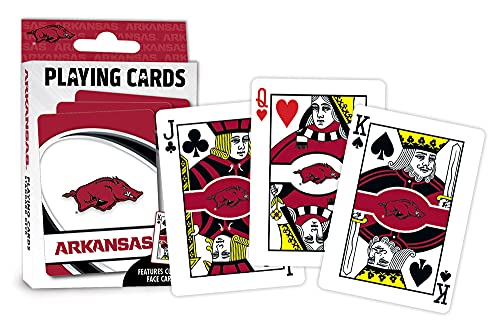 Image of MasterPieces NCAA Arkansas Razorbacks, Playing Cards