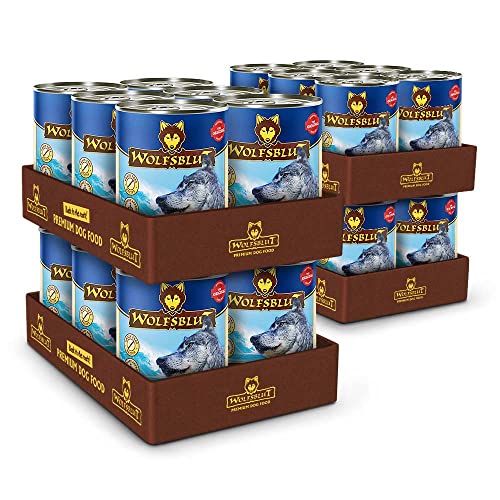 Wolfsblut - Wild Pacific - 24 x 395 g - Seefisch - Nassfutter - Hundefutter - Getreidefrei