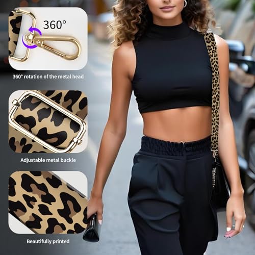 Image of Wide Purse Strap Replacement Crossbody, Funny Shoulder Strap Adjustable, Cute Bag Strap for Women Guitar Purses