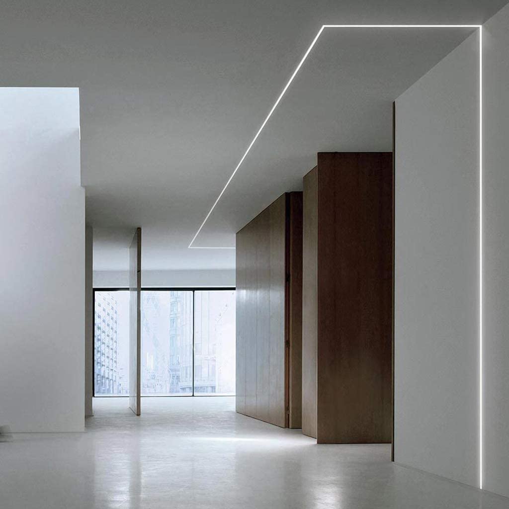 V-TAC 100 Profili Angolari da 2 METRI per Strisce Led - (200 Metri Totali) - Profili per Strisce LED in Alluminio con Copertura Opaca - Colore Argento - Angoli 21,3 x 15,8mm