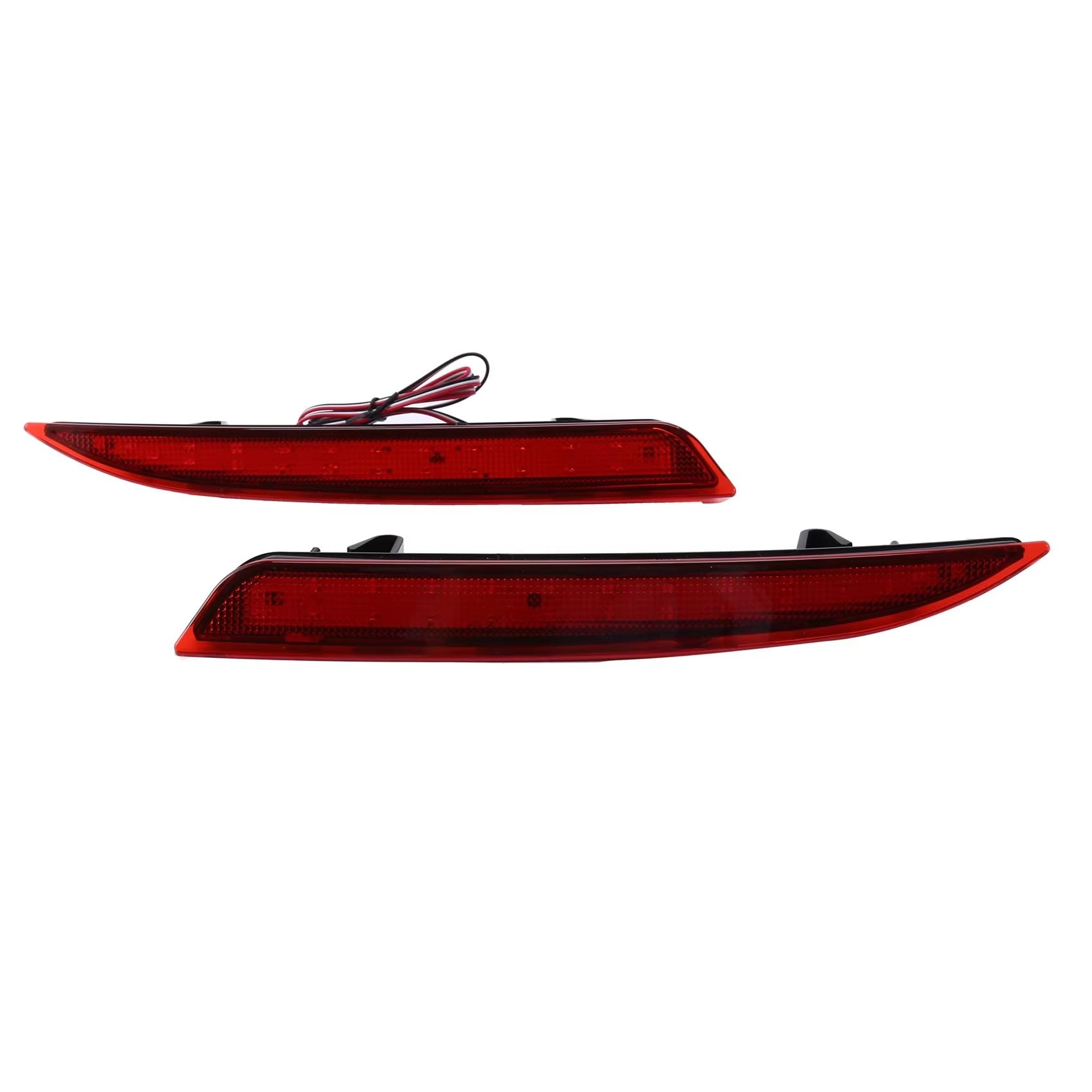 Phare Arrière Pour Vauxhall Pour Astra J 09-15 Puissant 1 Paire LED Réflecteur De Pare-chocs Arrière Queue Lumière Led Feux Stop Recul Lentille Feu Arrière