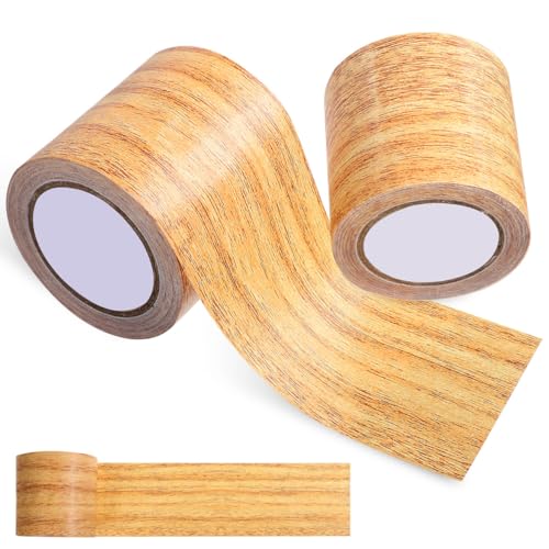 Cinta adhesiva efecto madera en PE y OPP resistente para reparar muebles
