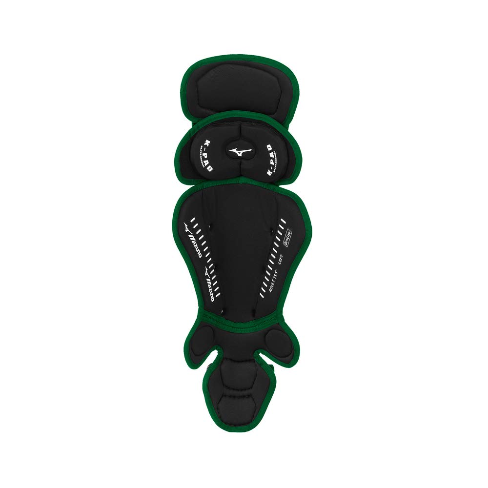 Mizuno Equipo Protector para Receptores de Béisbol 380408.9012.01.0000 Samurai Shin - Equipo de Receptor de béisbol para Hombre de 16.5 Pulgadas Hombre