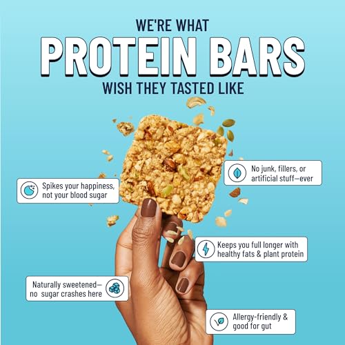 Image of YES Nut Bars - Soft Chewy Healthy Snack Bars (Salted Maple Pecan, 6 count) | Made with Organic Maple Syrup - Vegan, Paleo, Gluten Free, No Refined Sugar, Dairy Free, Plant Based Protein, Low Sugar