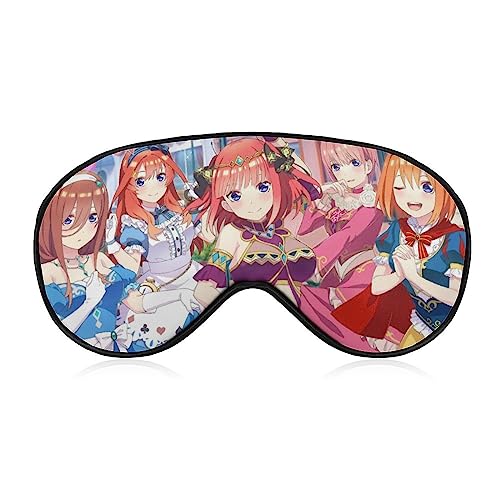 五等分の花嫁 アイマスク キャラクター アニメ アイマスク 睡眠用 かわいい 睡眠改善 遮光 柔らかい 眼精疲労 目元疲労回復 安眠マスク 圧迫感なし 子供 男女兼用 ギフト