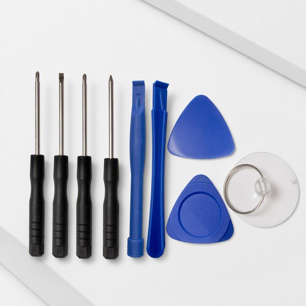 Spudger Pry Tool Kit 9 Piece Opening Tool, Plastic &amp; Metal Spudger Tool Kit, Ultimate Prying &amp; Open Tool for iPhone, Laptop, iPad, Cell Phone, MacBook, Tablet, Computer, Electronics Repair