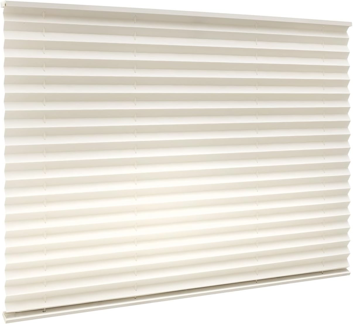 RecPro RV Blinds Pleated Shades | Cotton | RV Window Shades | Camper | Trailer (38" W x 24" L)