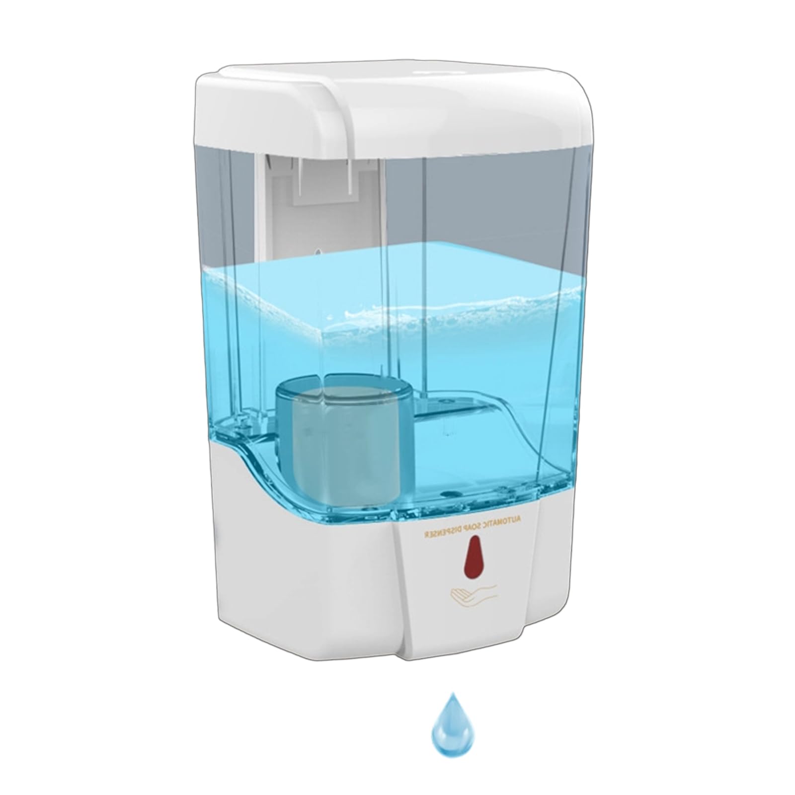 700ML Automatic No Soap Dispenser Detergent Liquid Soap Dispenser for Bathroom Kitchen and Commercial Hospital Hand Washing Machine