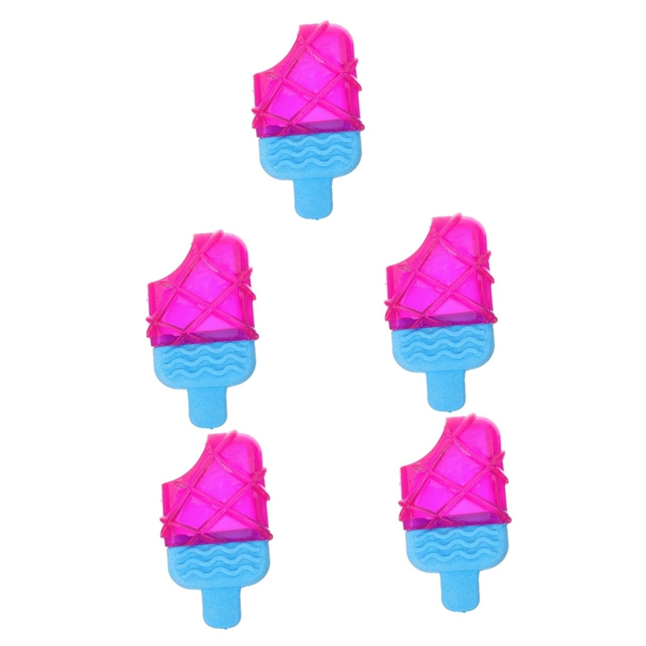 HANABASS 5pièces Jouet à Mâcher pour Chiots Forme De Glace Jouet Rafraîchissant pour à Congeler pour Soulager Gencives Et Nettoyer Dents des Chiens