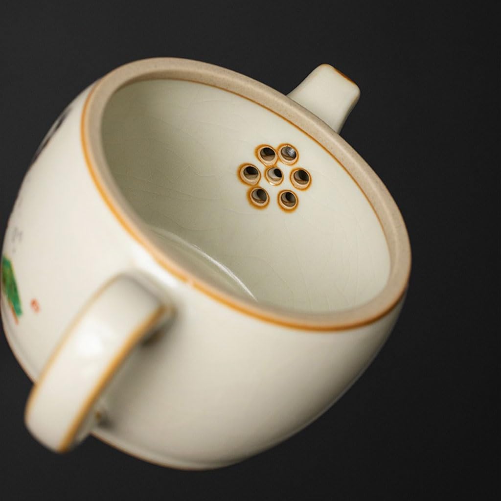 Ręcznie robiony czajniczek do herbaty, czajniczek do herbaty, zestaw do herbaty, czajniczek ceramiczny, popołudniowa herbata, przyjęcie, domowa herbata, czajniczek z filtrem do parzenia herbaty