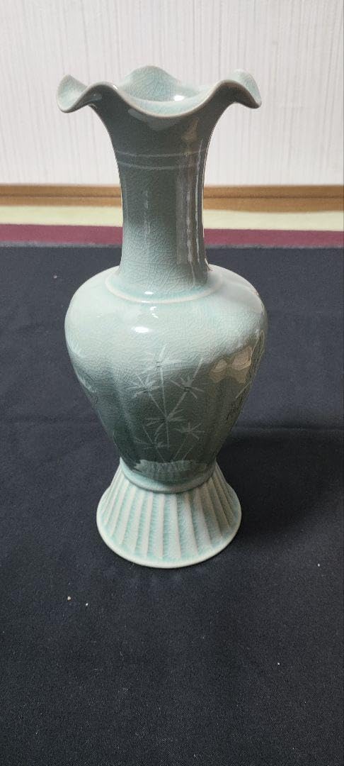 高麗青磁・李朝・花瓶・芸林陶窯 Amazon.co.jp: 高麗青磁 李朝 花瓶 芸林陶窯 : おもちゃ
