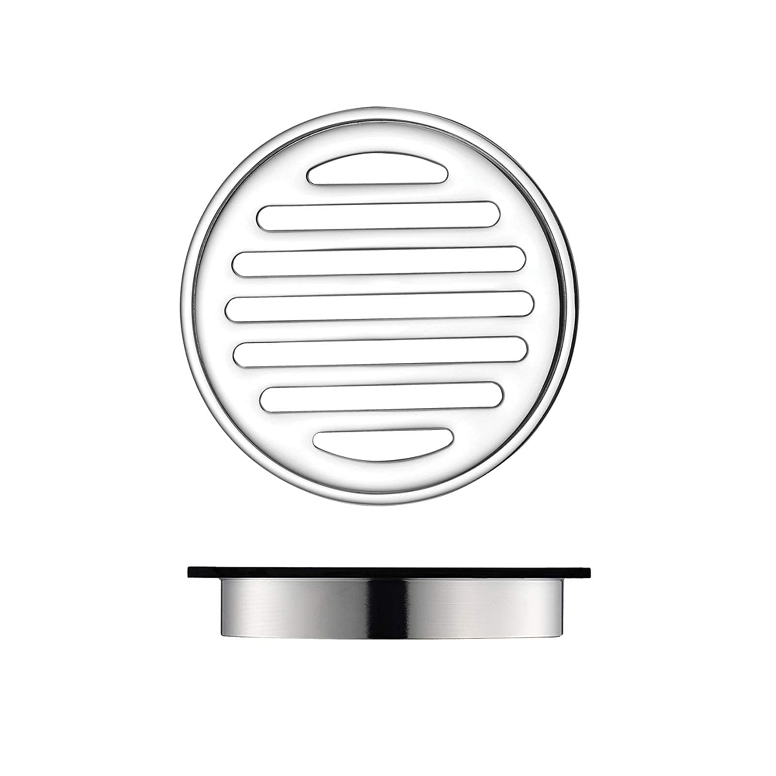 Drain de douche de salle de bain design circulaire pour douche à l'italienne moderne