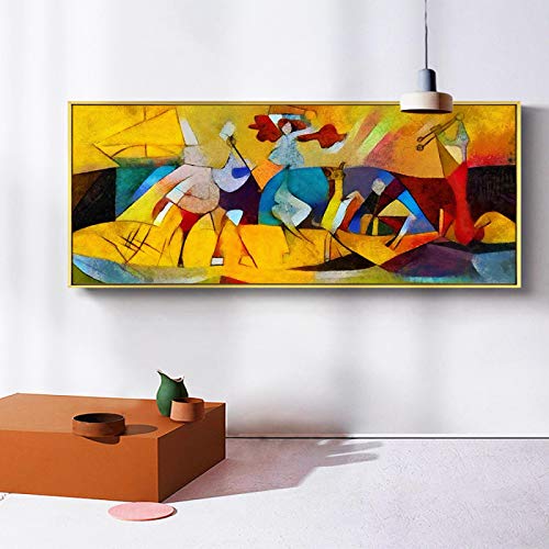 Abstracte Beroemd Door Picasso Artworks HD Canvas Olieverfschilderij Print Muur Art Foto's Voor Woonkamer Modern Home… - Afbeelding 3