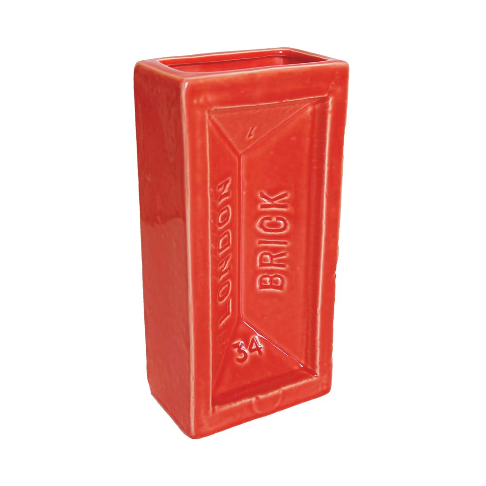 Stolen Form Orange London Brick Ceramic Vase