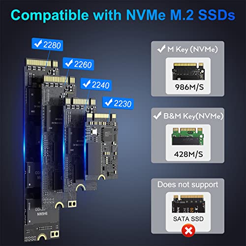 Sokiwi NVMe M.2 Duplicator Dual-Bay Offline Clone Tool-Free の商品画像 5