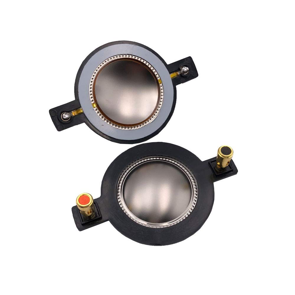 2 pz 44.4 Millimetri Alti Bobina Audio Altoparlante A Membrana di Ricambio Acuti Tweeter A Membrana Parti di Riparazione di Montaggio