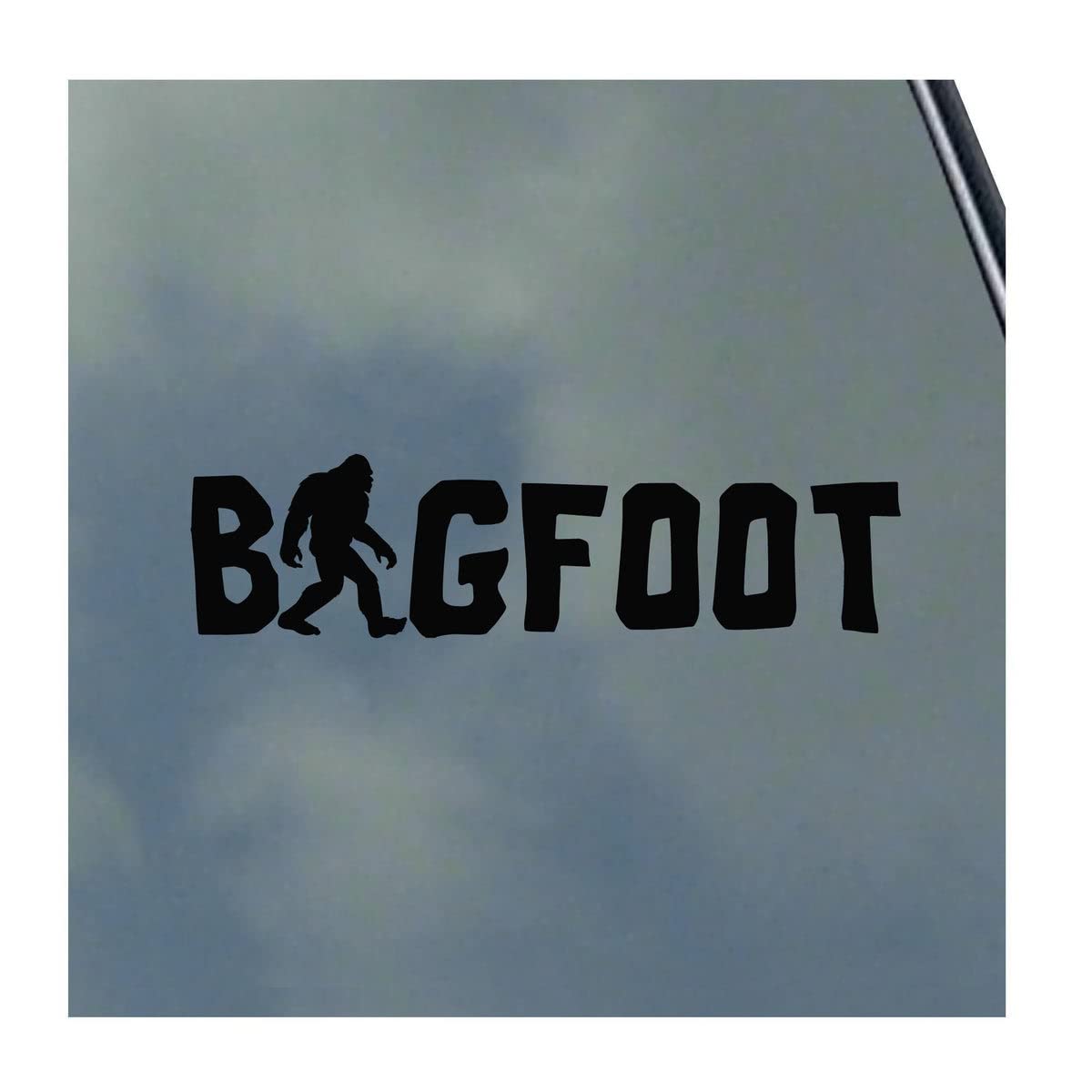Crypto Zoologist Bigfoot Hunter Decal Sticker » A1 Decals