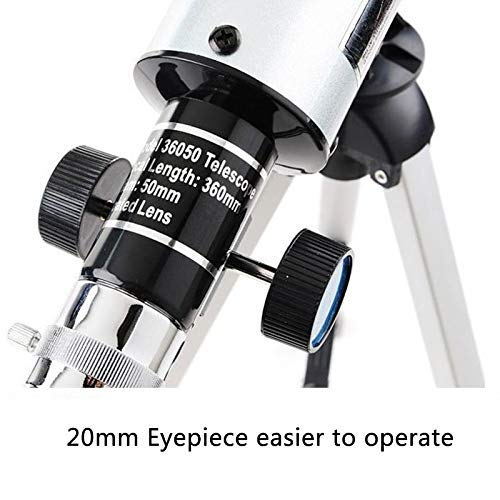 Telescopio Astronómico Refractor 300mm 70mm con Trípode miniatura 3