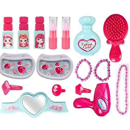 Image of Magicwand ABS Plastic Pretend Play Carry Along Beauty Make-Up Vanity Box Case【Made in India】【Multi-Colored】【2 Yrs & Up】【Pack of 1】