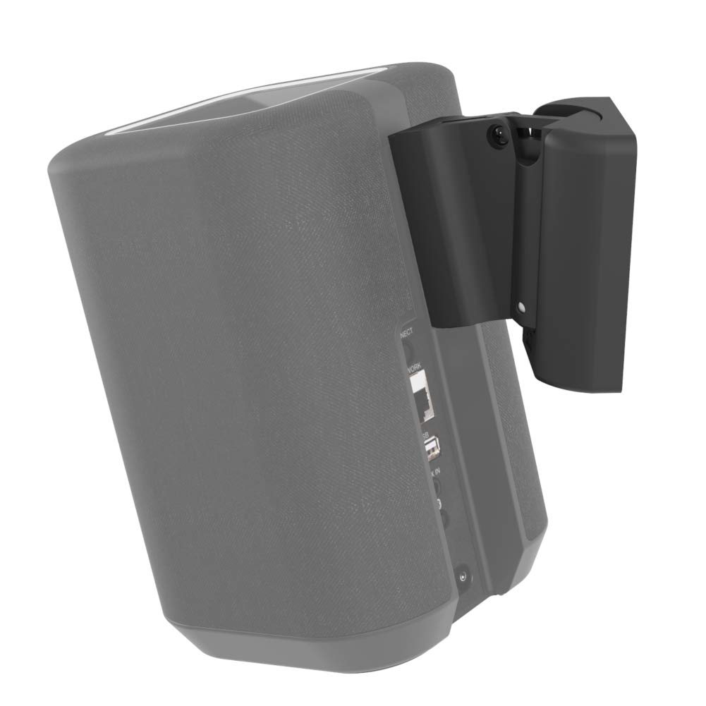 Cavus CMDH150B Support mural rotatif et inclinable pour enceinte intelligente Denon Home 150 - Facile à accrocher - Support avec matériel de montage - Noir