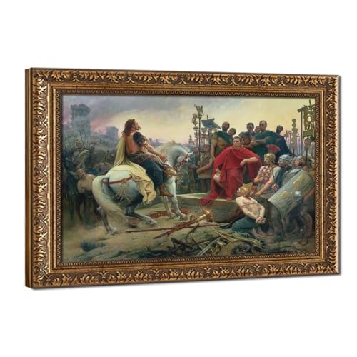 Impression toile Vercingetorix pour habiller un mur vide avec cadre
