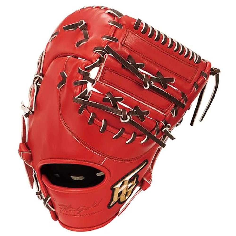 軟式用ファーストミット　ハイゴールド 野球 ハイゴールド 軟式用 ファーストミット 一塁手用 少年一塁