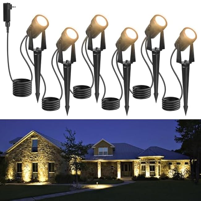 Outdoor Landscape lighting LED Spot light Outside Uplight 18W Warm White 3000K