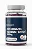 Pure Vitality: Organic Beetroot Capsules 3000mg | High Strength Blood Pressure & Digestion Support | Nitric Oxide Superfood Booster | 120 Vegan Capsules