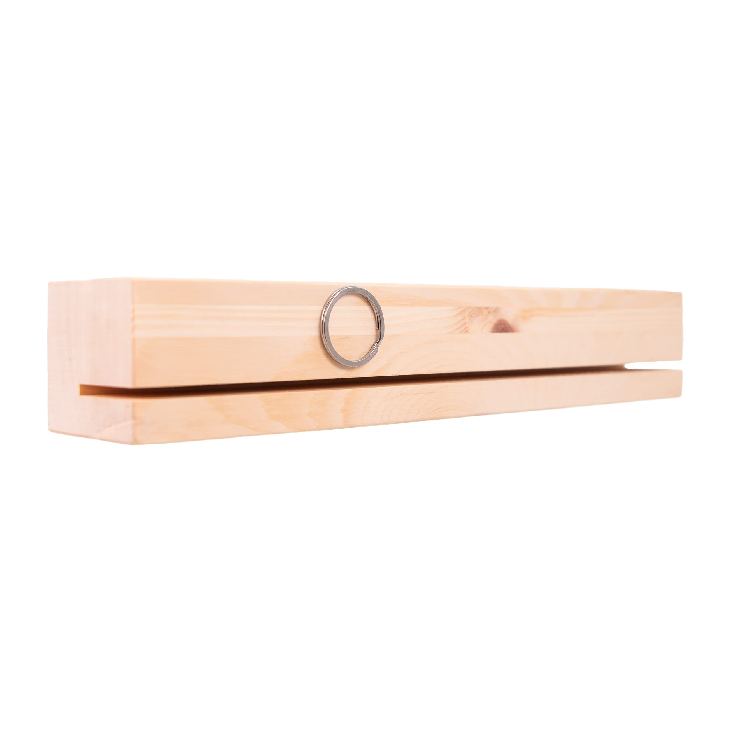 Schlüsselboard Ablage aus Zirbenholz | Schlüsselablage mit Magnet | BHT ca. 30cm x 5cm x 5,5cm | Schlüsselleiste - Wandorganizer - Aufbewahrung - Schlüsselbrett