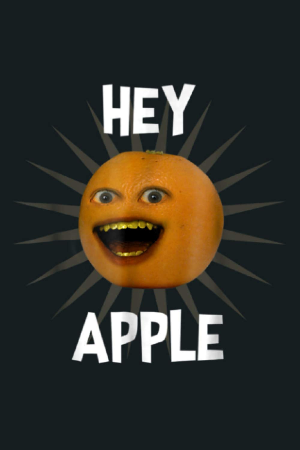 Annoying Orange Hey Apple: notebook, notebook journal beautiful , simple, impressive,size 6x9 inches, 114 paperback pages