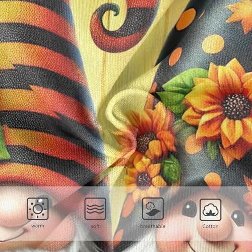 Happy Fall Cute Gnomes Autumn Girl Panties Cute Toddler Girls Underwear Cotton Animals Briefs Underpants 2t3