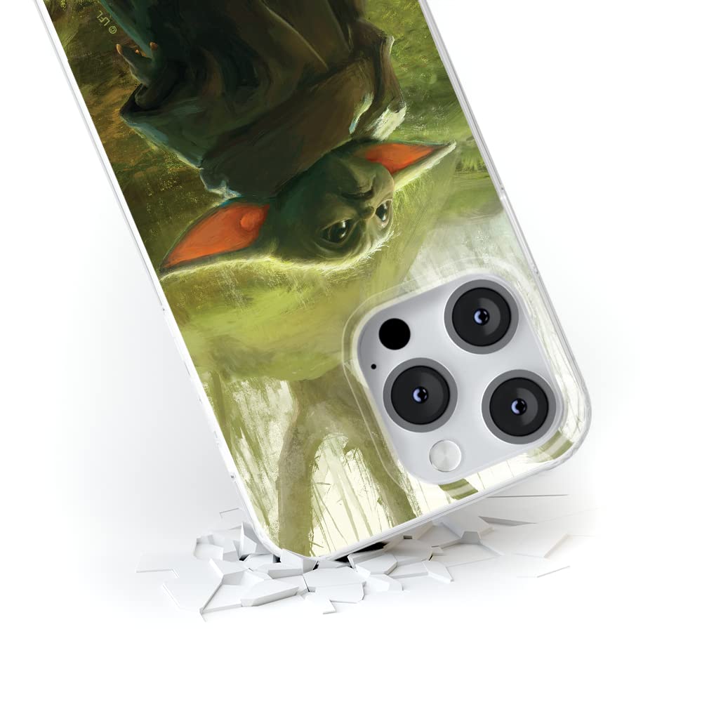 ERT GROUP Handyhülle Für IPhone 13 Pro Max – Offizielles Star Wars Baby Yoda Design, TPU, Stoßfest